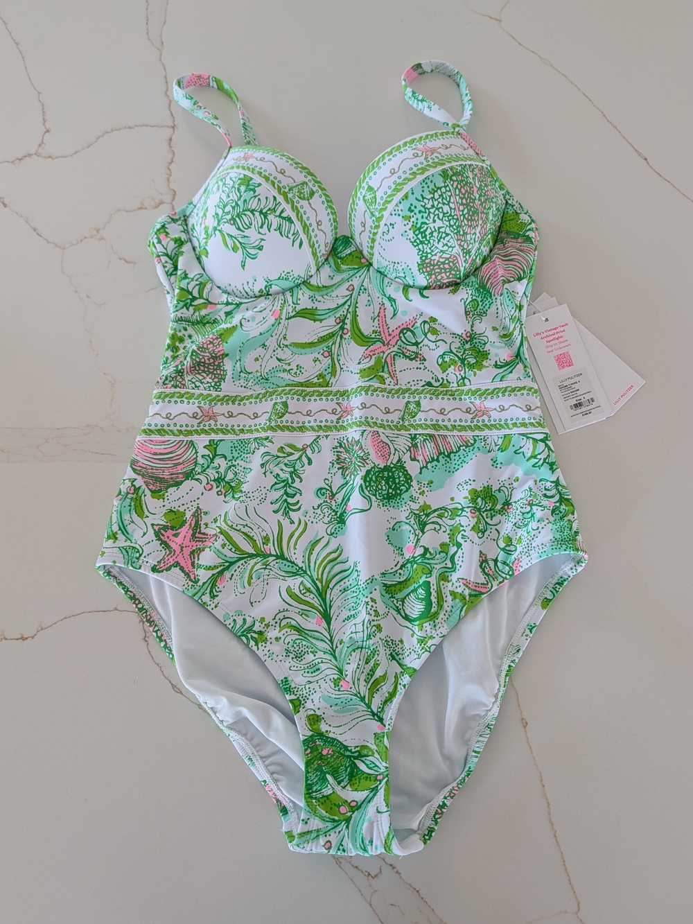 Lilly Pulitzer Palma One-Piece Swimsuit - Picture 4 of 4